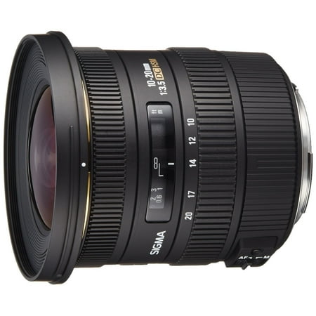 Sigma 10-20mm f/3.5 EX DC HSM ELD SLD Aspherical Super Wide Angle Lens for Canon Digital SLR Cameras - International Version (No