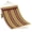 Red and Yellow Stripes, variant on LiteHaven Hammocks 12 FT Double Quilted Fabric Hammock with Spreader Bar and Detachable Pillow, 2 Person Hammock for Outdoor Patio Backyard Poolside, 450lbs Weight Capacity,Light Gray Stripes