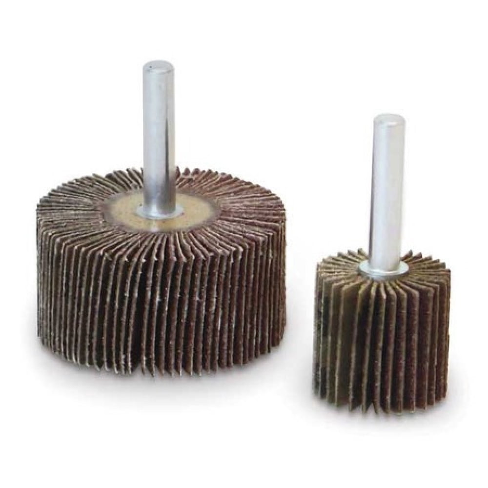 MERIT 08834137353 Flap Wheel,AO,2x1/2x1/4 In Shank,180G