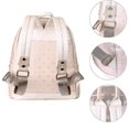 thumbnail image 3 of Backpack Ladies Elegant Pu Leather Backpack Girls For Women Black, 3 of 5