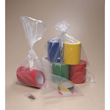 Gusset Bags - 7F0912 Gusseted Poly Bag, 12 In.L, 9 In.W, PK1000