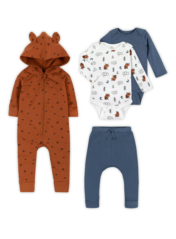 Baby Boys Casual Outfit Sets in Baby Boys Outfit Sets - Walmart.com