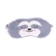 thumbnail image 1 of Máscara para dormir de peluche con forma de perezoso para niños y adultos, 25 x 15 cm, 1 of 2
