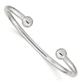 thumbnail image 1 of 925 Sterling Silver Cuff Bangle Bracelet, 1 of 6