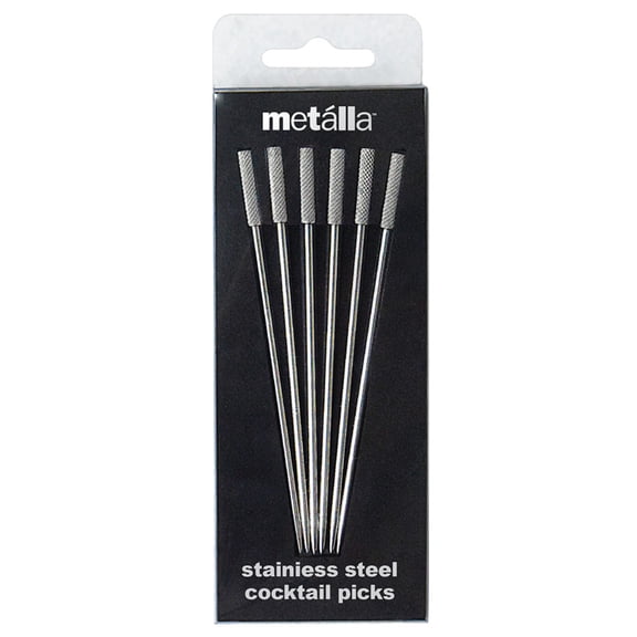 Prodyne MP-18 Stainless Steel Classic Cocktail Picks, Set of 6