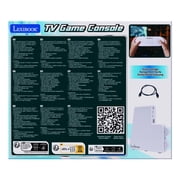 Lexibook TV Game Console, 250 Games, 2 Wireless Controllers, 32-Bit