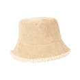 thumbnail image 3 of Otoño Invierno Sombrero Casual Pescador Gorras Felpa Cubo Sombrero para Viajar Escalada Beige Zulema Sombrero de copa, 3 of 8
