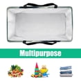 thumbnail image 5 of Whale Large Reusable Foldable Oxford Cloth Shopping Bag with Collapsible Bucket, Storage Box, and Laundry Bag, 5 of 7