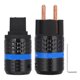thumbnail image 1 of Conector IEC Sincero Cable de alimentación de CA de Cobre puro profesional Conector 100‑250VE102 F102 macho hembra, 1 of 9