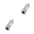 thumbnail image 1 of Riwesomey Conector de aviación resistente al agua IP67 de aleación, máquina terminal de cobre, Panel de fabricación, conectores circulares de 5 pines Type1 NO1 Riwesomey CBP230454, 1 of 6