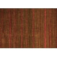 thumbnail image 1 of Ahgly Company Indoor Rectangle Abstract Orange Modern Area Rugs, 2' x 5', 1 of 4