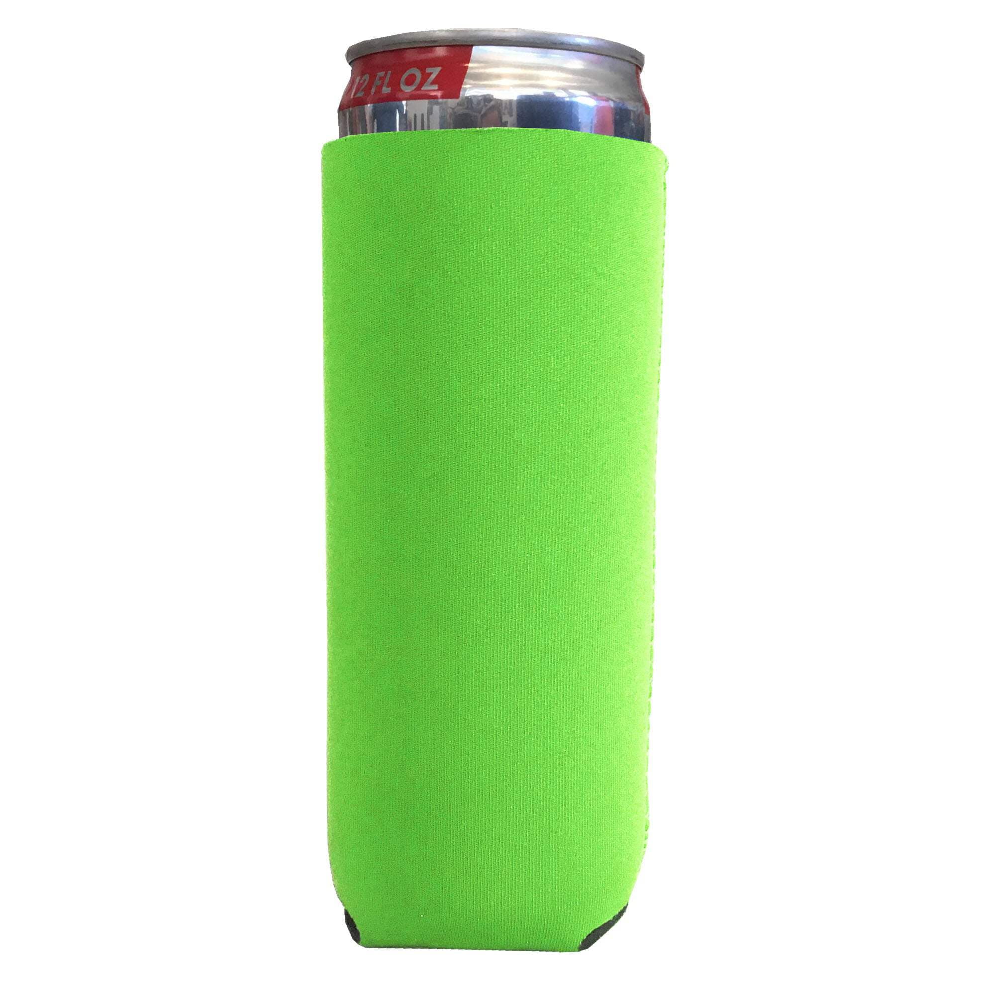 Big Ol' Neoprene 12 Ounce Slim Can Cooler 12 Pack Orange