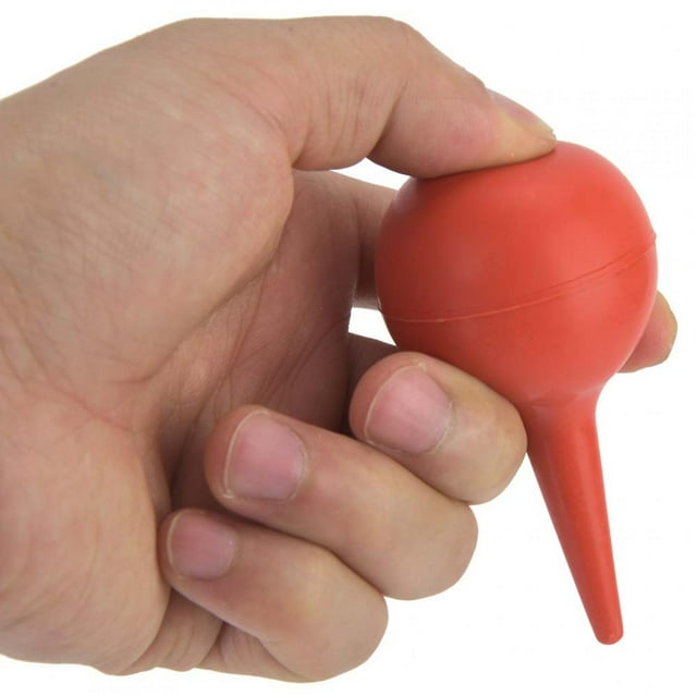 Pera de lavado de oídos con jeringa, popular y delicada jeringa de silicona para lavado de oídos con succión de grado profesional