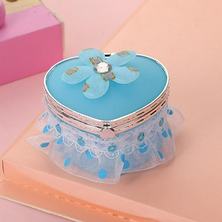 Rose shaped cheap ring box