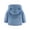 Blue, variant on IVEYRTF Toddler Fleece Jacket with Hood Kids Zip Up Outerwear Coat Soft Warm Long Sleeve Top for Boys Girls Baby Winter Fall Playwear Casual Outfit(Beige,6-12 Months)