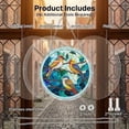 thumbnail image 3 of Acrylic Puzzles Suncatcher, 7.4 Inch Hummingbird Window Suncatcher Acrylic Puzzle, DIY Acrylic Suncatcher Jigsaw Puzzle Home Decor Art Gift, 3 of 6