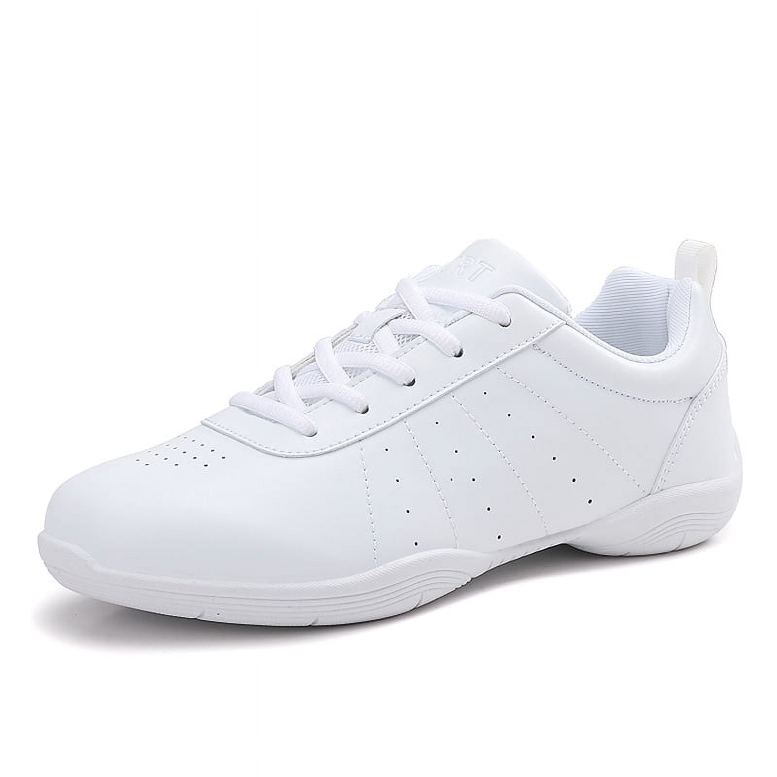 Girls White Cheer Shoes Youth Cheerleading Dance Sneaker Training Competition for Women Girls' Cheerleading Shoes