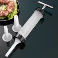 thumbnail image 2 of Machine de Remplissage de Farce à Viande à Saucisses Manuelle avec 3, 2 of 8