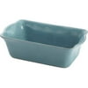 Rachael Ray Cucina Stoneware Loaf Pan in Agave Blue