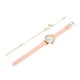 thumbnail image 5 of 1 Set Mujer pulsera y reloj conjunto de cuero Cuarzo Reloj de pulsera Regalo de Navidad, 5 of 5