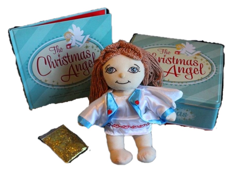 The Christmas Angel A Christmas Tradition Angle Doll, Book and