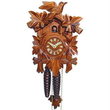 Traditional Wooden Cuckoo Clock with Wall Pendulum - Walmart.com