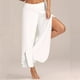 thumbnail image 1 of WILLBEST Pantalones Casuales Elegantes Para Mujer: Pantalones de Yoga Holgados Con Cintura Elástica y Tiras de Cintura Alta Para Un Uso Cómodo Durante Todo El Día y Opciones de Moda Versátiles., 1 of 7