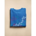 thumbnail image 3 of Japan Tourism Map Illustration Sweatshirt Women -Image by Shutterstock, Female Medium, 3 of 4