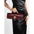 thumbnail image 2 of REMANLAND Women's PVC Tote Handbag, Evening Handbag with Detachable Chain Strap for Wedding Party Prom, 2 of 6
