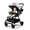 Upgraded-gray, variant on Lightweight Travel Baby Stroller, Fold Infant Pushchair & Pram for 0-3 Years Old,Compact,Folding,Unisex,Black