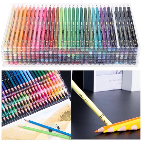 SUTENGDA Water Soluble Colored Pencils (210 Count)