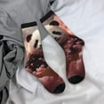 thumbnail image 5 of Logiee Cute Cloud Panda Print Adult Socks for Men & Women,Calf Socks, Ankle Socks,Boots Socks,Breathable Casual Sock,Unisex Crew Socks, 5 of 6