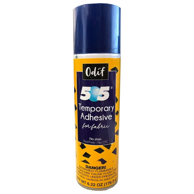 Adhesivo para tela Odif 505 Spray & Fix temporal, paquete de 1