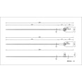thumbnail image 4 of 100 precintos de seguridad de plástico, bridas para extintores de incendios, etiquetas de seguridad Pull Tite, bridas autoblocantes desechables numeradas de 250mm de longitud brillar Hogar, 4 of 4