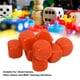 thumbnail image 4 of Dados, Juego De Dados Redondeados De 6 Caras Duraderos Reutilizables Para Juegos De Mesa, 4 of 7