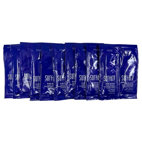 Surface Hair Health Art Pure Blonde Shampoo & Conditioner Sachets 0.5 OZ x 10