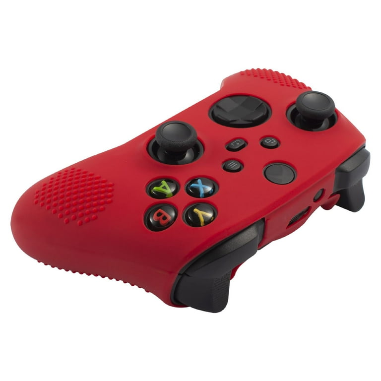 Xbox One Series XS - Controlador suave al tacto, tacto suave, agarre  añadido, color rojo metálico, compatible con Xbox One, Series X, Series S