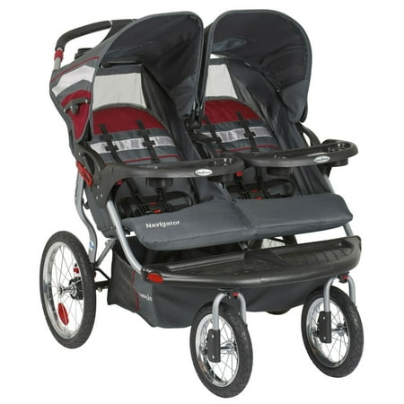 Baby Trend Navigator Double Jogger Stroller - Baltic