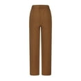 MORESEC Women's Wide Leg Pants Office Suit Pants High Waist Long