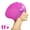 Pink, variant on REDESS Women Silicone Swimming Cap, Swim Hats for Long Hair for Women and Men -Black