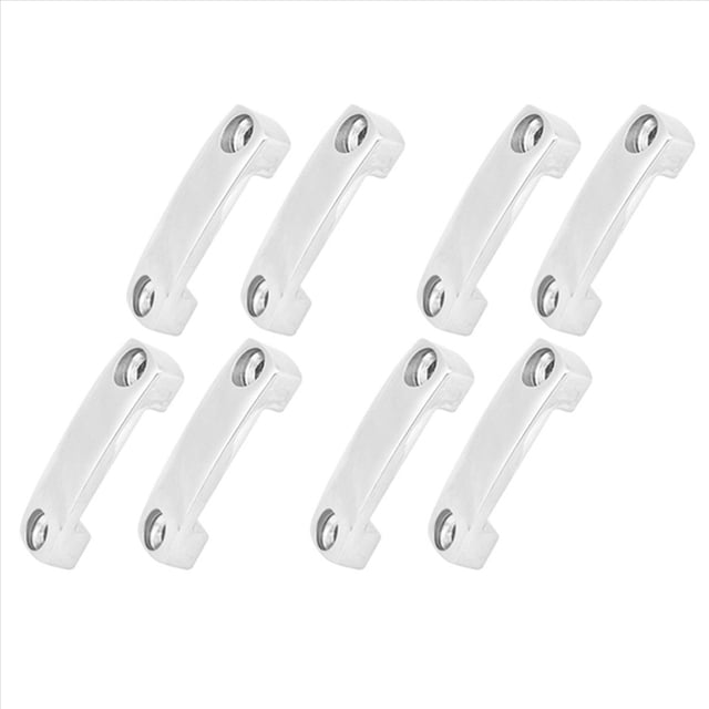 8 Uds. Bloqueo de Guardabarros para , Correa de Ojo, Lazo de Amarre, Cuerda de , Accesorio de Cubierta de , Accesorios para Barcos de Acero Inoxidable 316, Marino