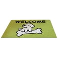 thumbnail image 3 of Door Mat Cute Cartoon Dog Pattern Anti Slip Mud Scraping Welcome Rug Front Door Rug Home Decoration Green 40 X 60cm, 3 of 10