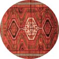thumbnail image 1 of Ahgly Company Indoor Round Persian Orange Traditional Area Rugs, 8' Round, 1 of 1