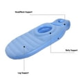 thumbnail image 4 of Almohada De Cuerpo Entero Con Orificio Para El Vientre, Flotador De Piscina Inflable De PVC Cómodo Cojín Corporal De Maternidad Para Apoyo Al Sueño, Masajes, Yoga, 4 of 7