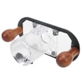 thumbnail image 2 of Trimmer Plunge Base, Circular Locking Handheld Router Plunge Base No Burr Slick   For Carving, 2 of 8