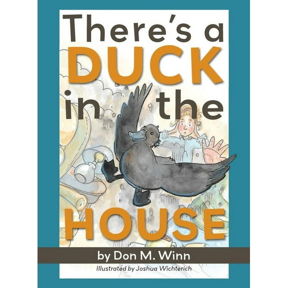 There's a Duck in the House, (Hardcover)