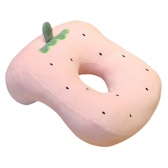 Rbaofujie Outdoor Pillows Napping Pillow Small Doll Cute Expression Plush Toys Muppet Pillow Office Classroom Nap Pillow Middle Hollow Breathable Boyfriend Pillow