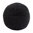 thumbnail image 4 of Diamond Sofa Set of (2) 10" Round Accent Pillows in Black Faux Sheepskin by Diamond Sofa, 4 of 5