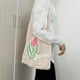 thumbnail image 3 of Bolso de portátil , accesorios grandes y suaves estéticos, compras tejidas Beige Colcomx Bolso de mujer, 3 of 4