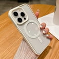 thumbnail image 3 of Candy Color Bumper Transparent For Magsafe Magnetic Case For iPhone 14 11 12 13 15 Pro Max Mini X XS XR 8 7 Plus SE Clear Cover, 3 of 5